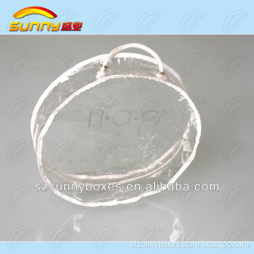 Plastic transparent pvc clutch bag